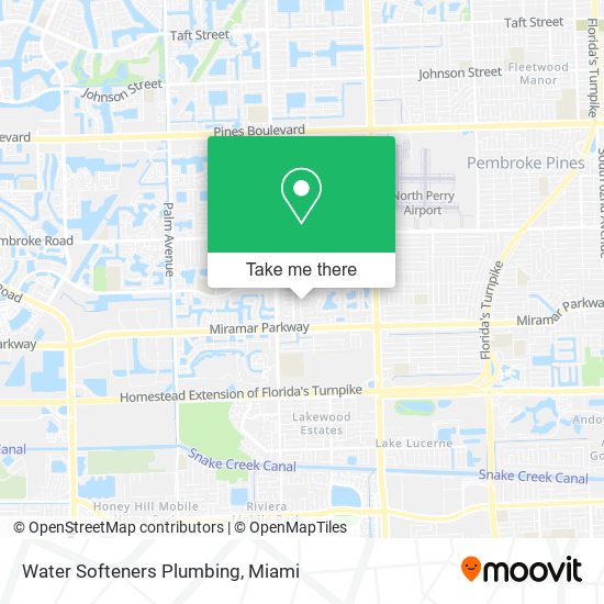 Mapa de Water Softeners Plumbing