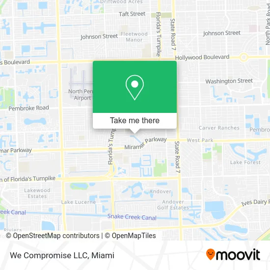 We Compromise LLC map