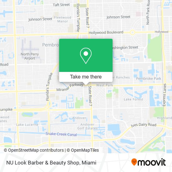 Mapa de NU Look Barber & Beauty Shop