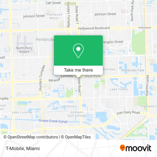 T-Mobile map