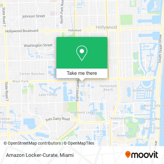 Amazon Locker-Curate map
