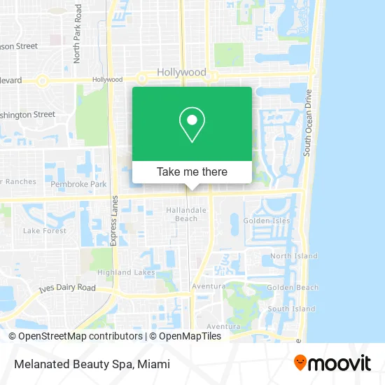 Melanated Beauty Spa map