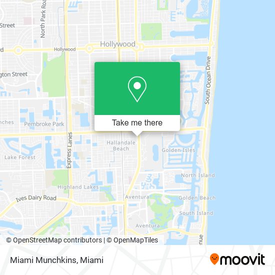 Miami Munchkins map