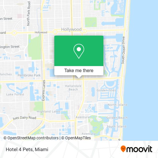 Mapa de Hotel 4 Pets