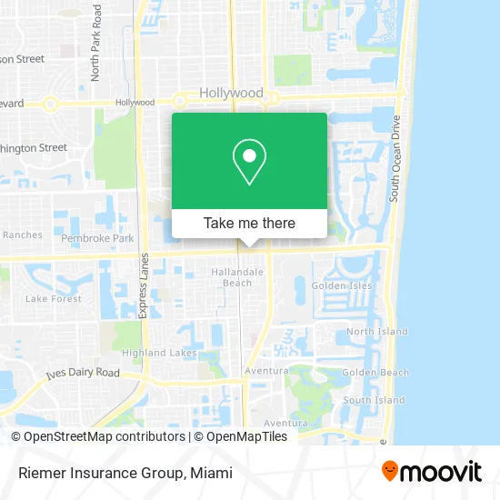 Riemer Insurance Group map
