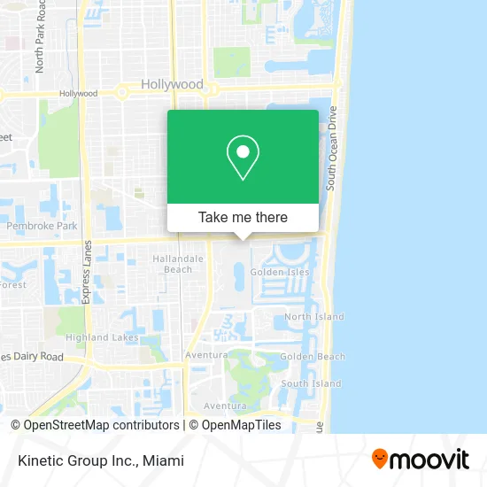 Kinetic Group Inc. map