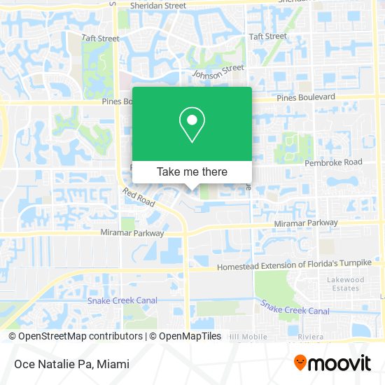 Mapa de Oce Natalie Pa