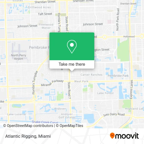 Atlantic Rigging map