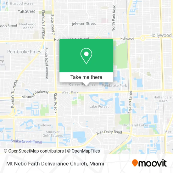 Mt Nebo Faith Delivarance Church map