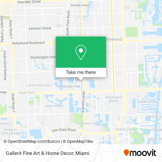 Mapa de Gallerit Fine Art & Home Decor