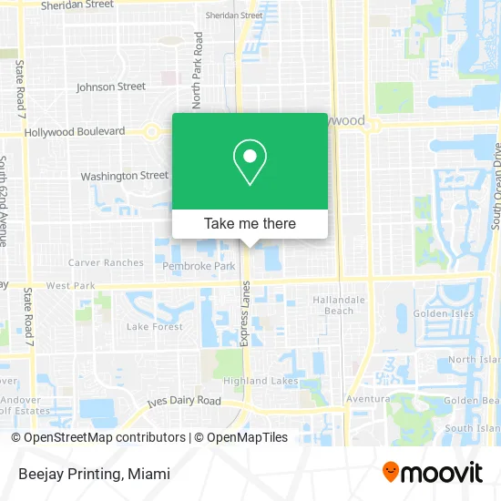 Mapa de Beejay Printing