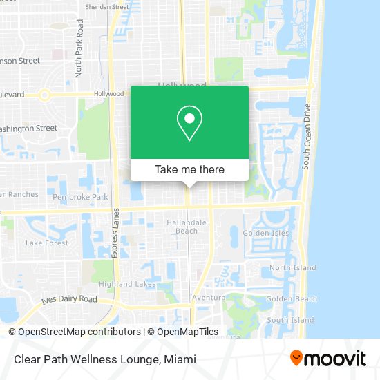 Clear Path Wellness Lounge map