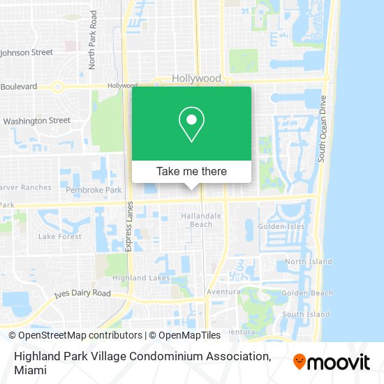 Highland Park Village Condominium Association map