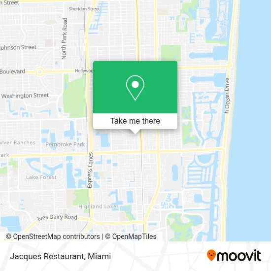 Jacques Restaurant map