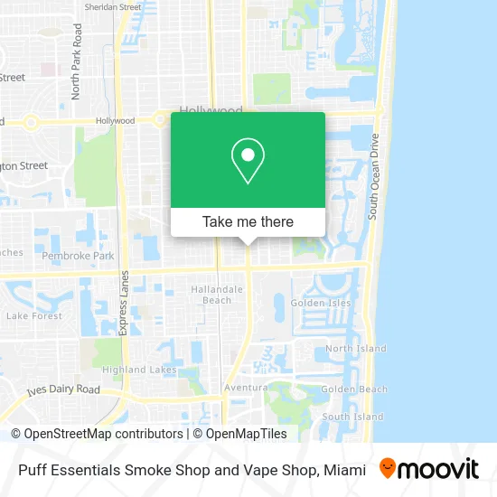 Puff Essentials Smoke Shop and Vape Shop map