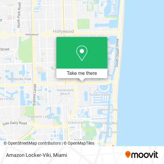Mapa de Amazon Locker-Viki