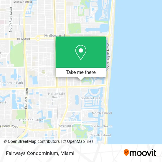 Fairways Condominium map