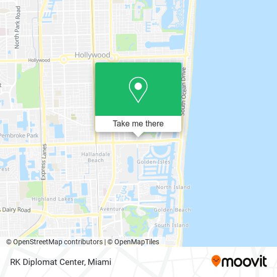 Mapa de RK Diplomat Center