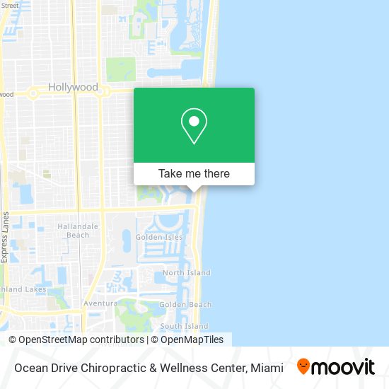 Ocean Drive Chiropractic & Wellness Center map