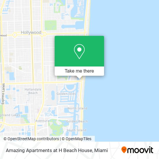 Mapa de Amazing Apartments at H Beach House