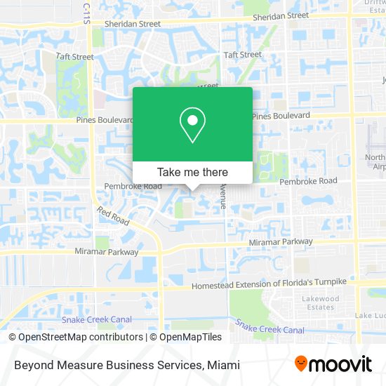 Mapa de Beyond Measure Business Services