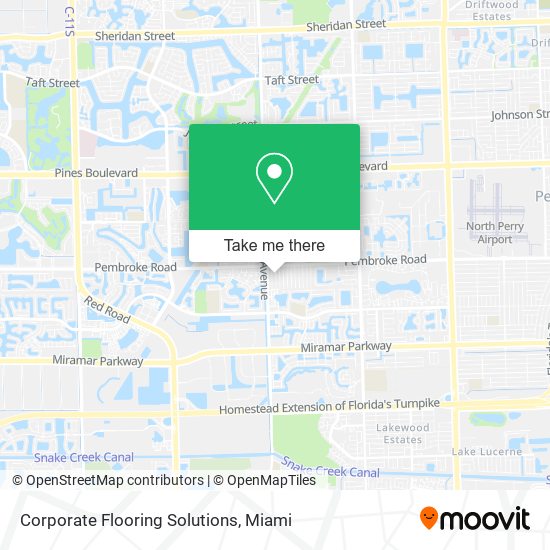 Corporate Flooring Solutions map