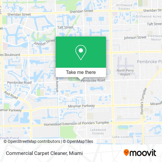 Commercial Carpet Cleaner map