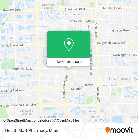 Mapa de Health Mart Pharmacy