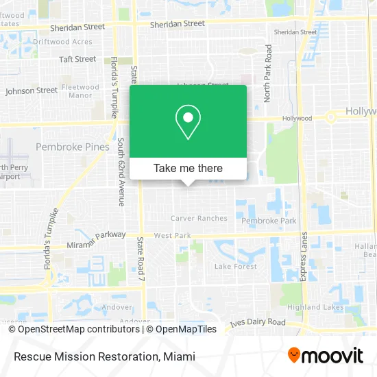 Rescue Mission Restoration map