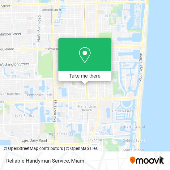 Mapa de Reliable Handyman Service