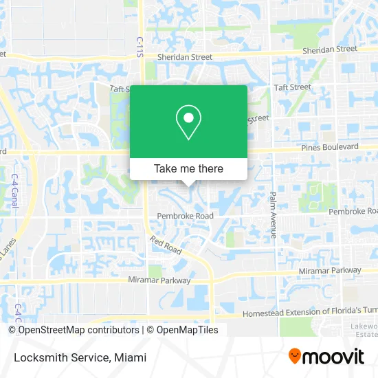 Locksmith Service map