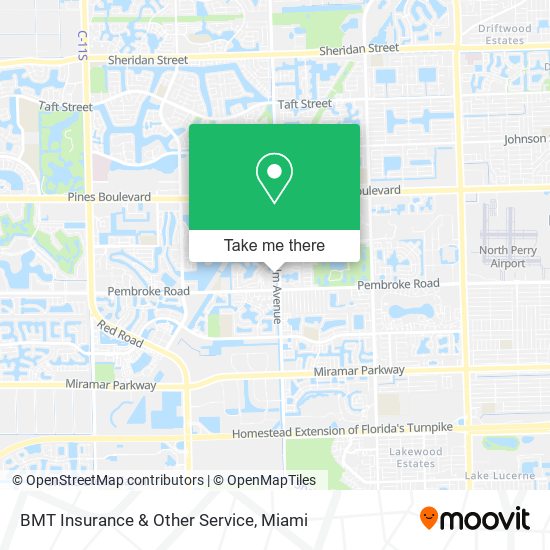 BMT Insurance & Other Service map