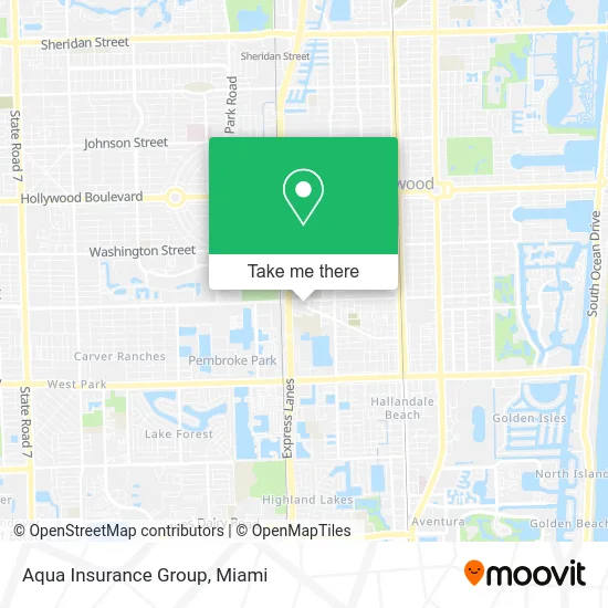 Aqua Insurance Group map