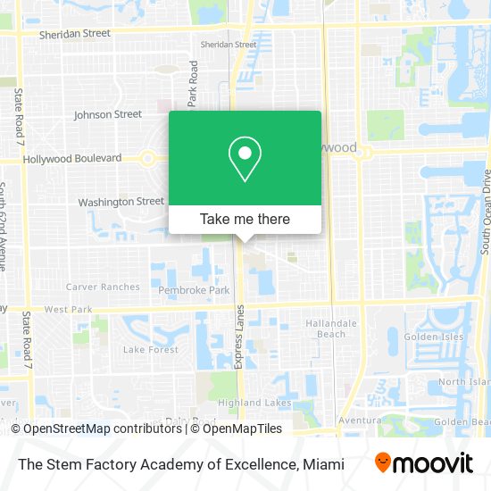 Mapa de The Stem Factory Academy of Excellence