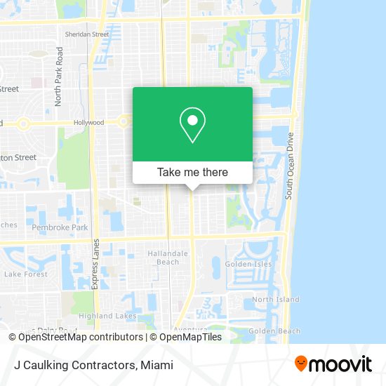 J Caulking Contractors map