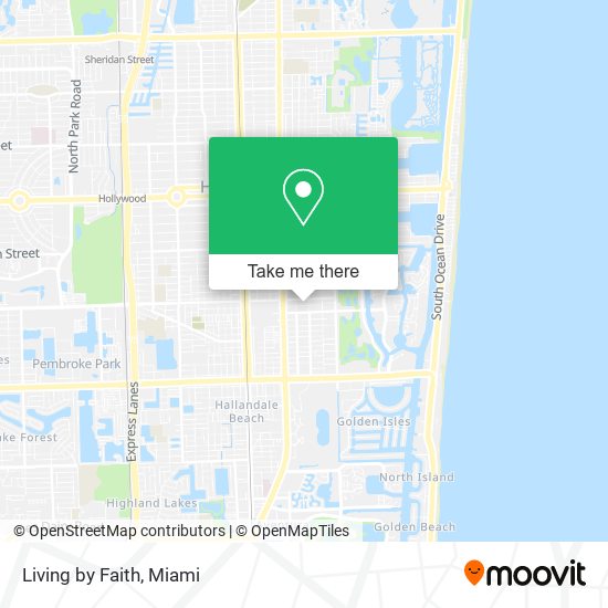 Living by Faith map