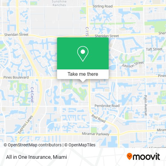 Mapa de All in One Insurance