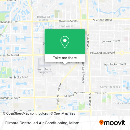 Climate Controlled Air Conditioning map
