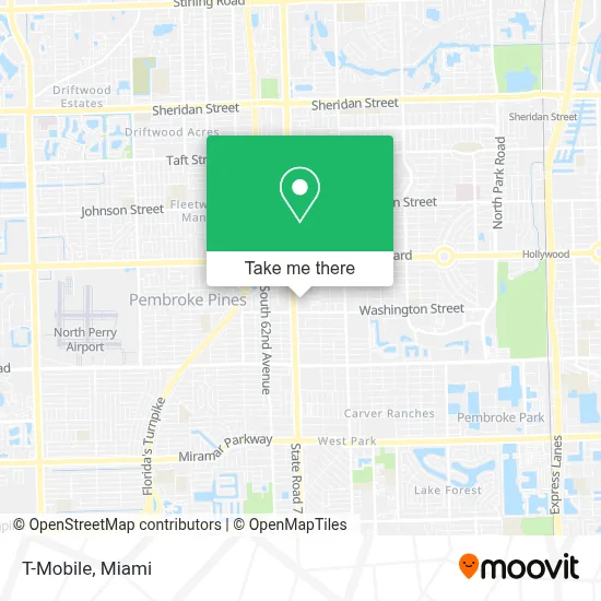 T-Mobile map