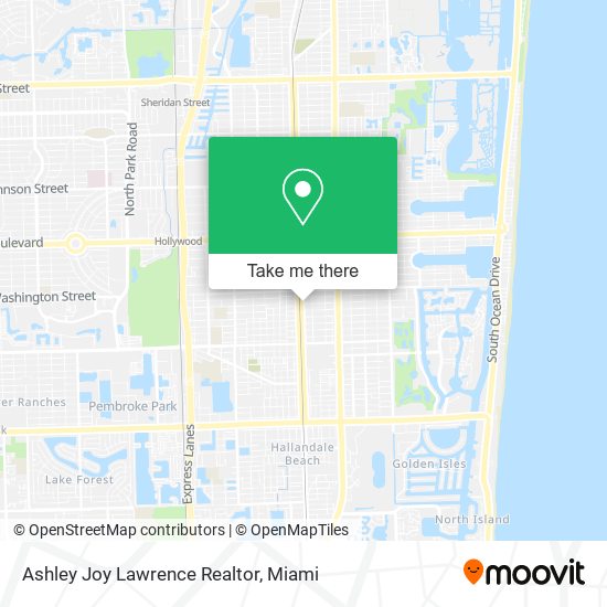 Ashley Joy Lawrence Realtor map