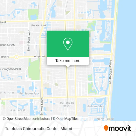 Tsiotsias Chiropractic Center map