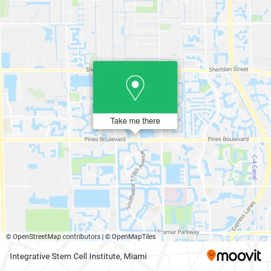 Integrative Stem Cell Institute map