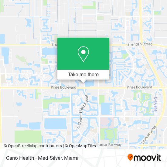Cano Health - Med-Silver map
