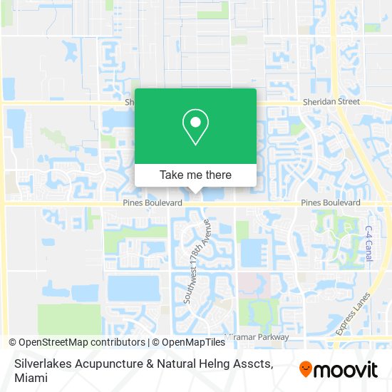 Mapa de Silverlakes Acupuncture & Natural Helng Asscts