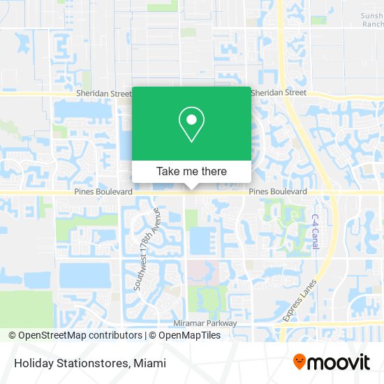 Holiday Stationstores map