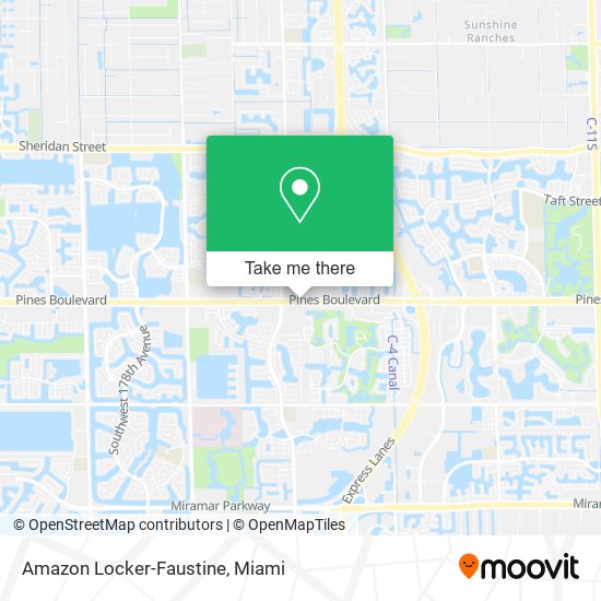 Amazon Locker-Faustine map
