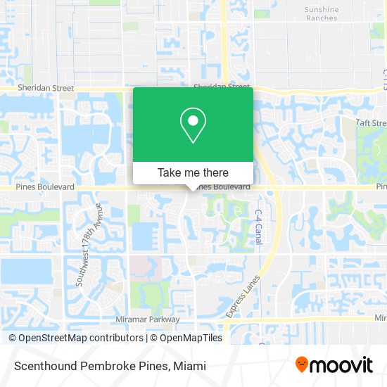 Scenthound Pembroke Pines map