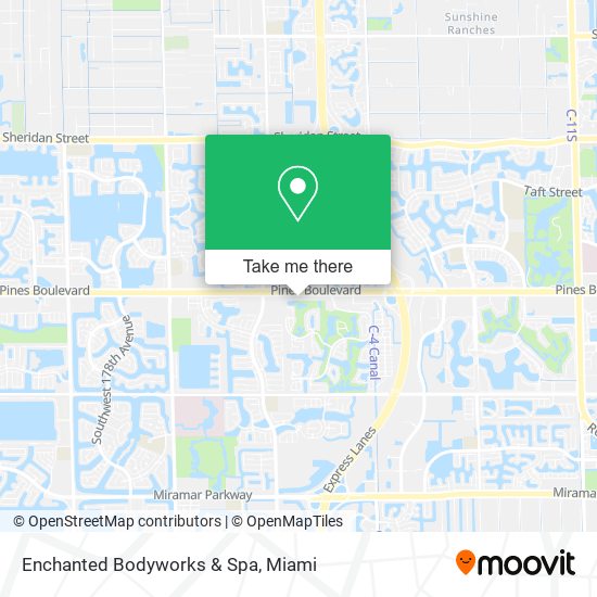 Enchanted Bodyworks & Spa map