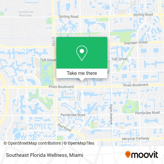 Mapa de Southeast Florida Wellness