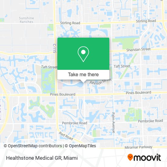 Healthstone Medical GR map